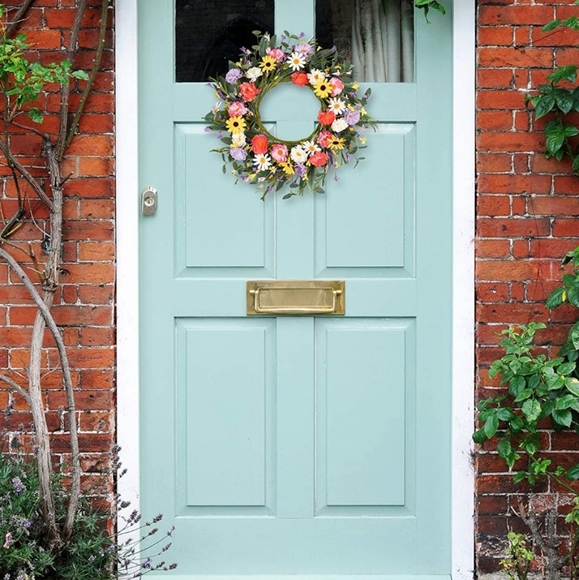 Artificial Front Door Wreath - Picture 4 of 4